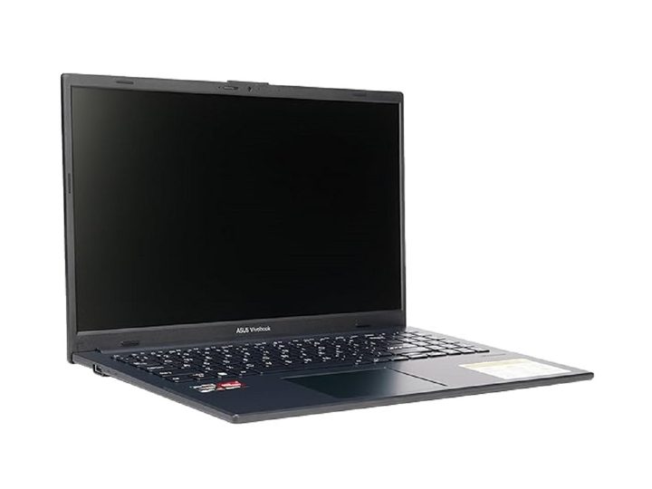The Asus Vivobook Go 15 laptop on a white background.