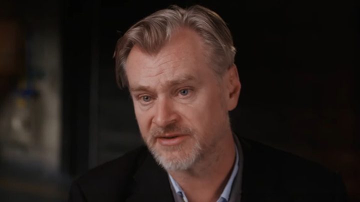 Christopher Nolan speaks about Oppenheimer in a promo for Universal Pictures.