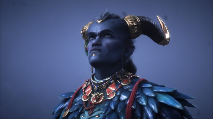 Taash looking angry in Dragon Age: The Veilguard.