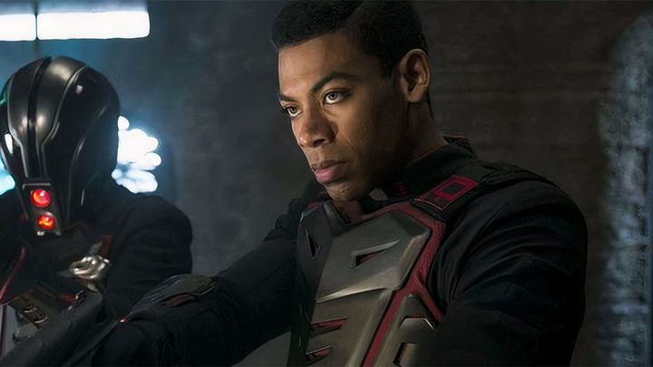 Aaron Pierre in Krypton.
