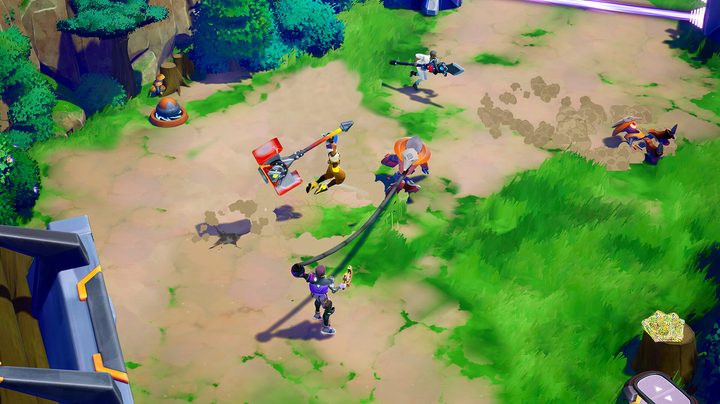 Combat in Lynked: Banner of the Spark.
