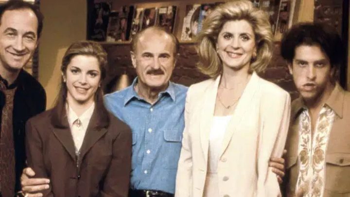 The cast of Madman of the People.