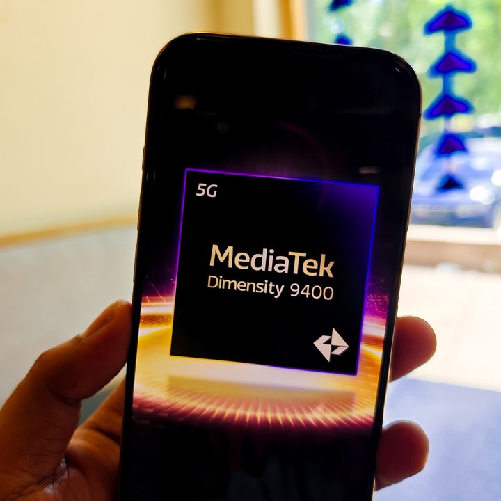 MediaTek’s Dimensity 9400 SoC powering a phone.