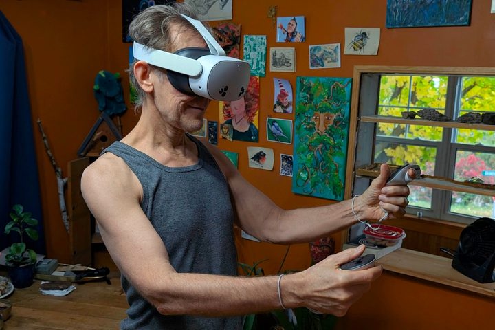 Meta's Quest 3S is great for mixed reality VR gaming.