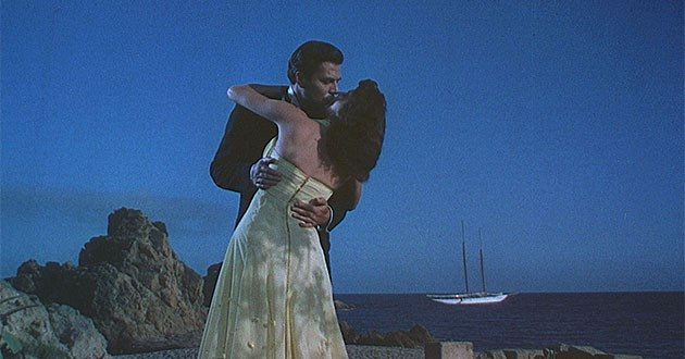 James Mason and Ava Gardner in Pandora and the Flying Dutchman.