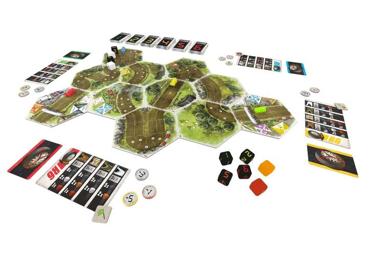 An example of Rallyman: Dirt being played.
