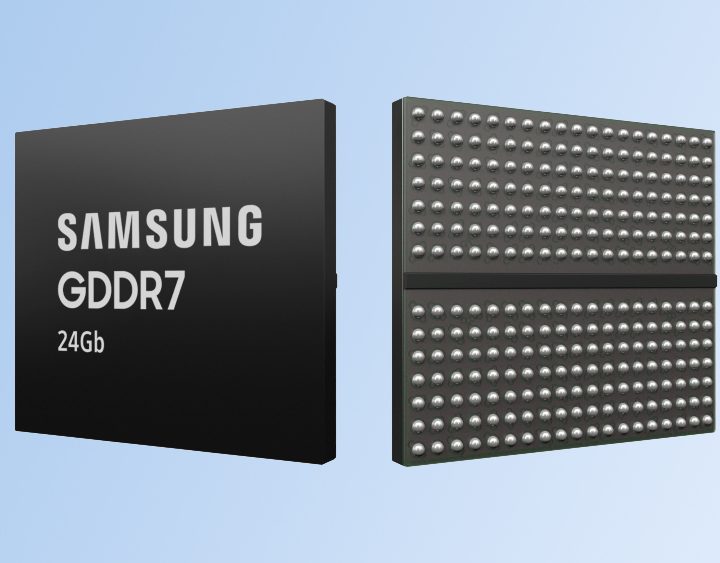 Samsung's next-gen GDDR7 memory.
