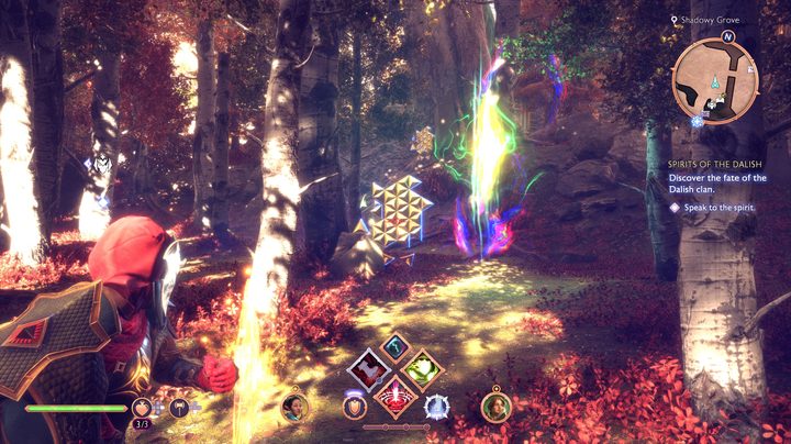 A floating target in Dragon Age: The Veilguard.