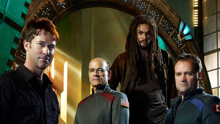 The cast of Stargate Atlantis.