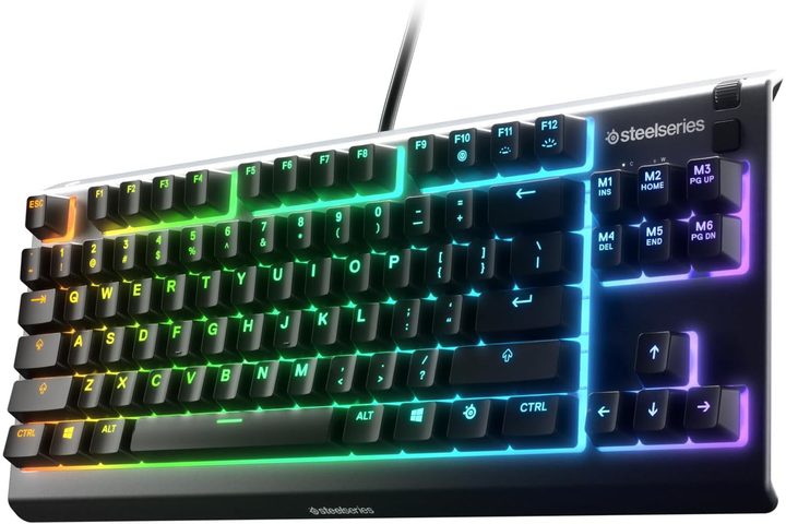 The SteelSeries Apex 3 TKL on a white background.