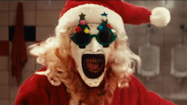 Art the Clown enters his Santa phase in Terrifier 3.