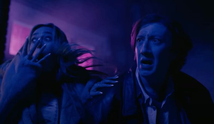 The cast of It's What's Inside.