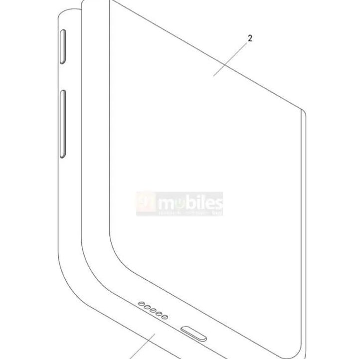 Xiaomi patent filing for a potential new phone