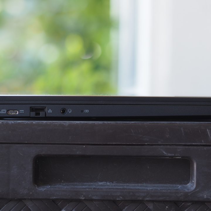 Acer Chromebook Plus 516 GE left side view showing ports.