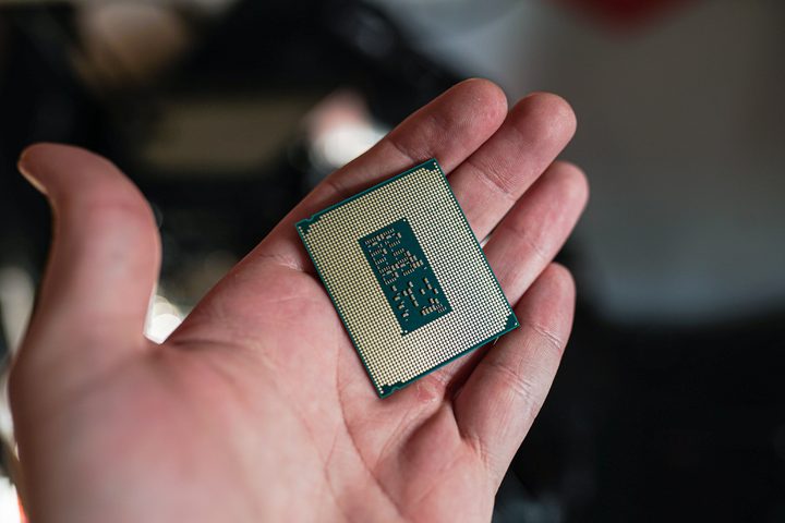 The back of the Core Utlra 5 245K processor.