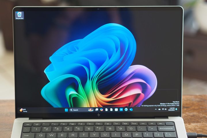 HP EliteBook X G1a front view showing display.