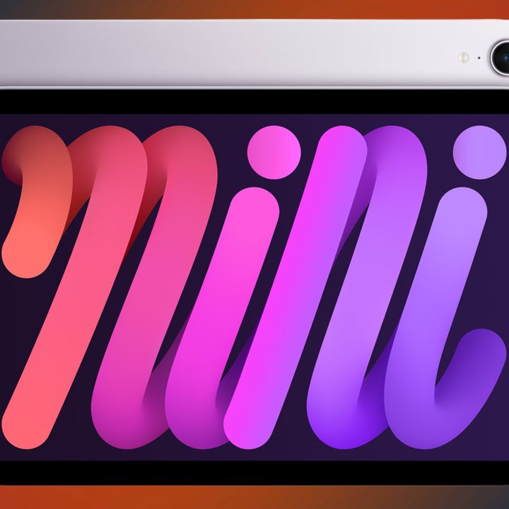 Front view of 2024 iPad mini.