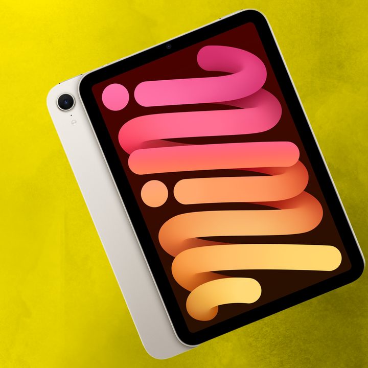 2024 iPad mini in pink color.