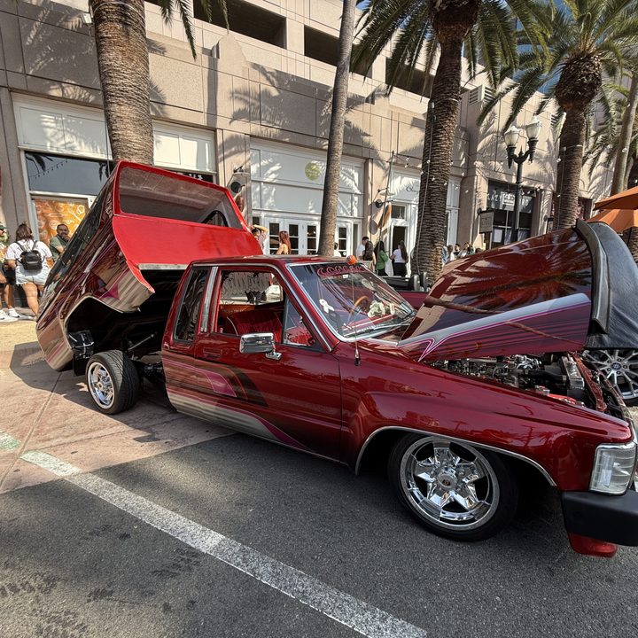 Car at a car show taken with iPhone 16 Pro.