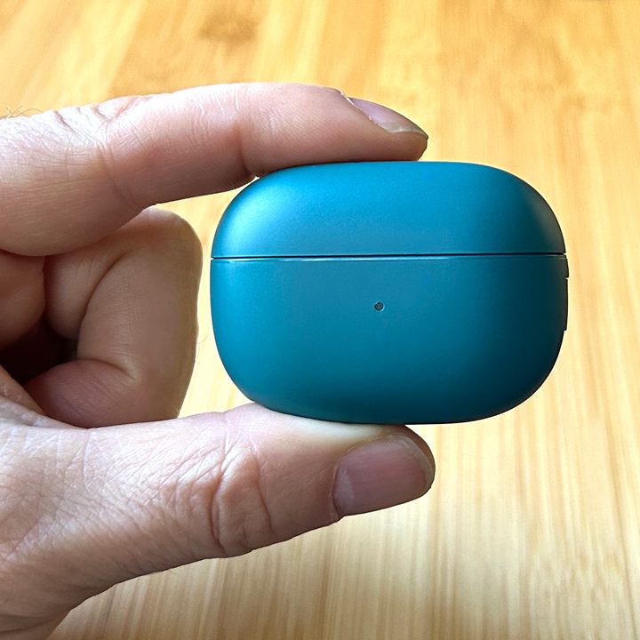 JLab Go Pop ANC in teal.