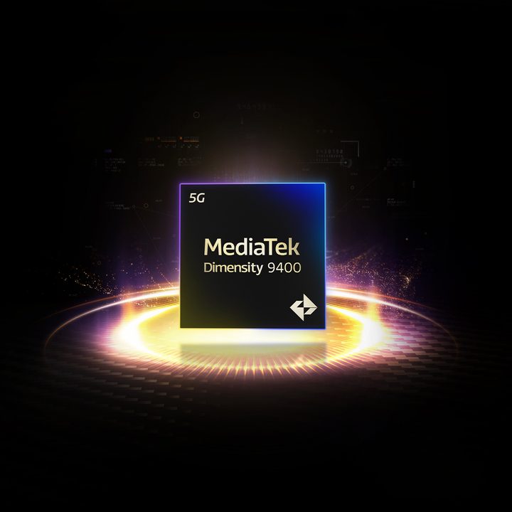 An official render of the MediaTek Dimensity 9400 chip.