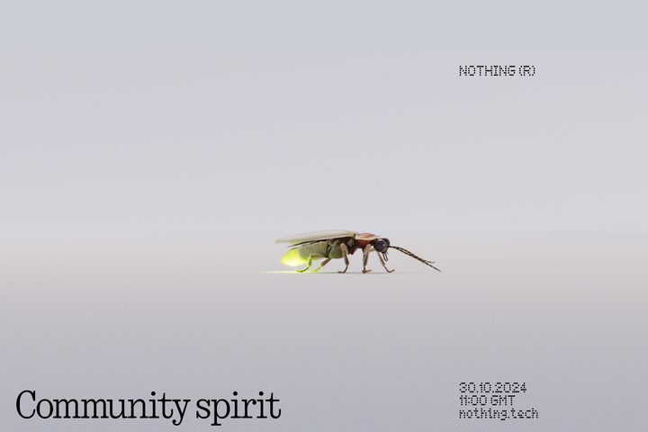 A teaser for the Nothing Phone 2a Community Edition.