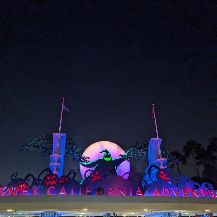 Oogie Boogie at DCA entrance taken with Pixel 9 Pro.