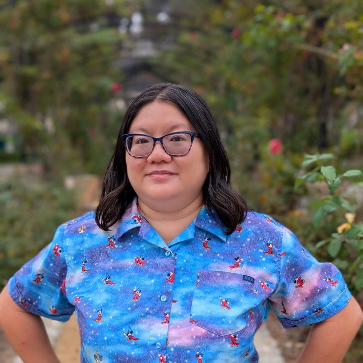 Portrait of Christine taken with Pixel 9 Pro.