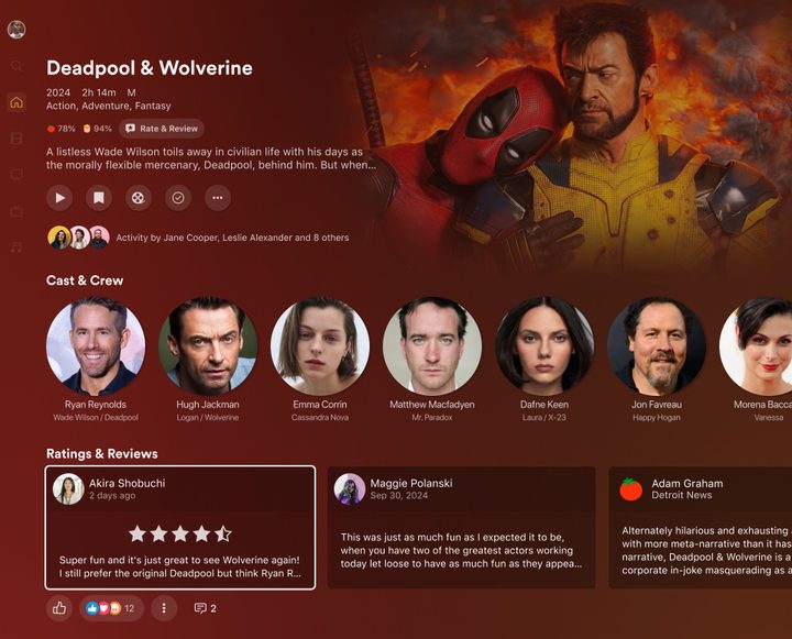 Plex user reviews.