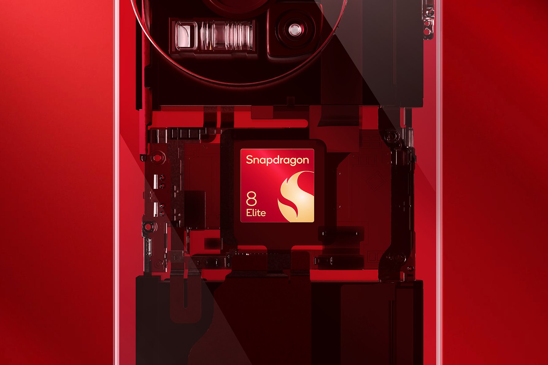 Official rendering of the Qualcomm Snapdragon 8 Elite chip.