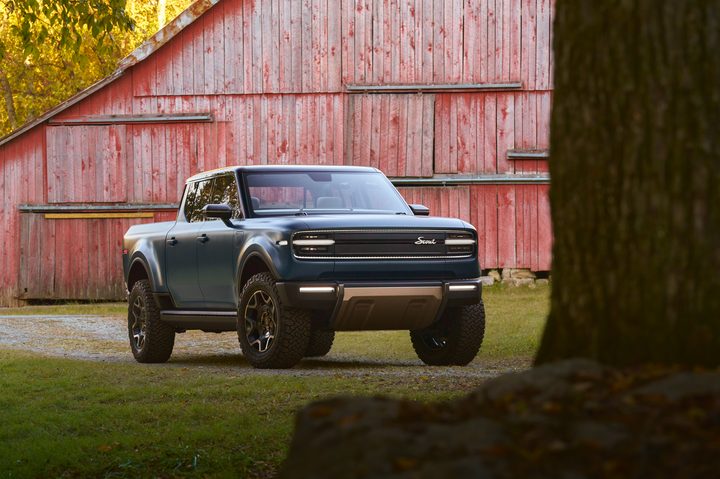 Scout Motors Terra truck front