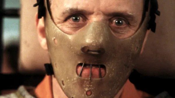 Anthony Hopkins in The SIlence of the Lambs