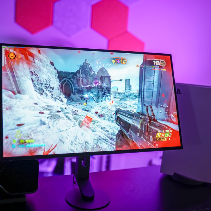 Doom Eternal on the InZone M10S.