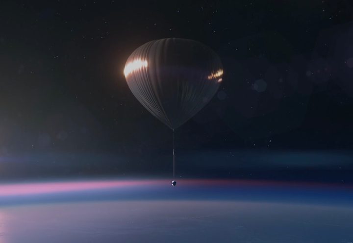 How Space Perspective's balloon will look during flight.