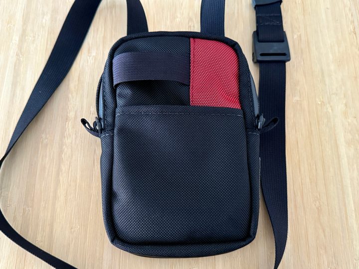 Waterfield Designs Essential iPhone Pouch in red.