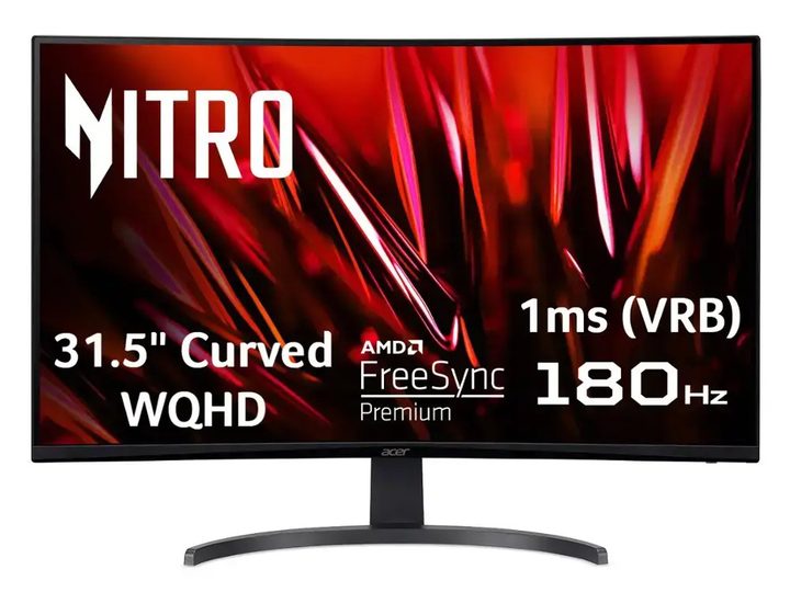 Acer Nitro Gaming 31.5-inch curved monitor