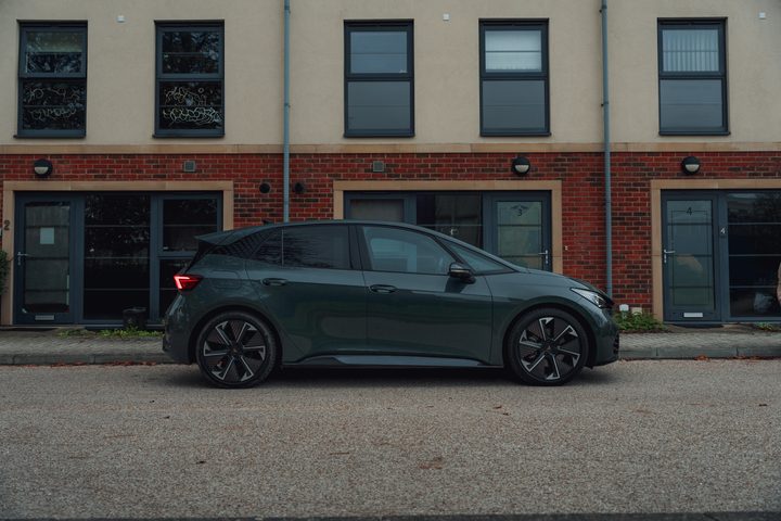 A photo of the Cupra Born VZ.