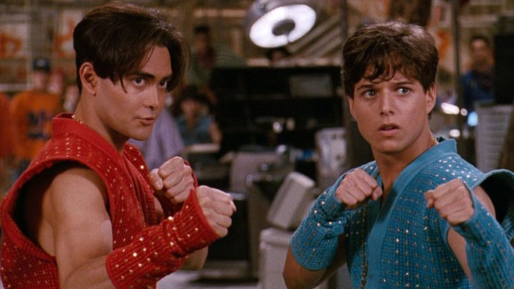Mark Dacascos and Scott Wolf in Double Dragon.