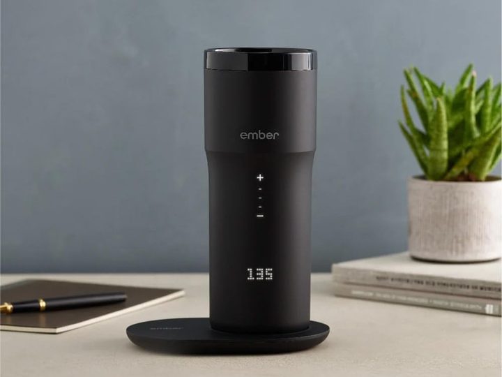 Ember Travel Mug 2+ with Apple Find My from best tech gifts for gadget lovers