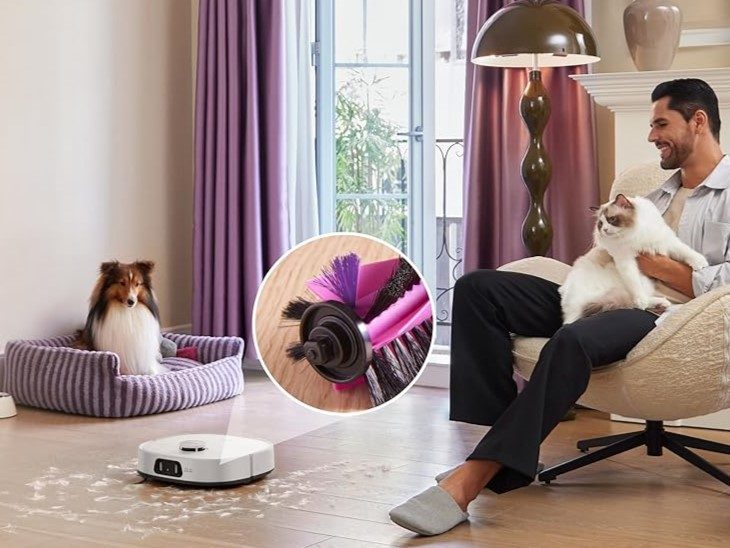 Eureka J15 Pro Ultra Robot Vacuum and Mop with Self-Emptying Base