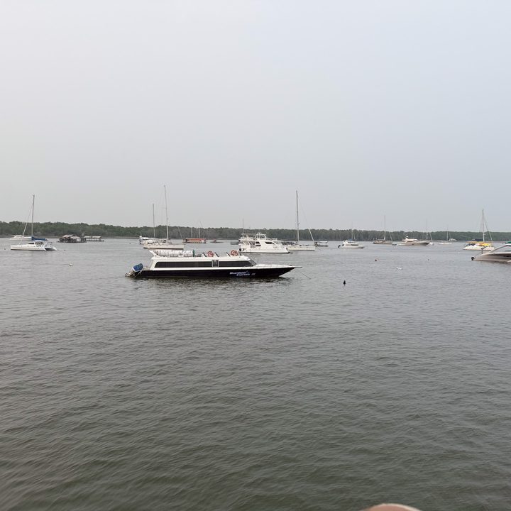 Ultrawide photo of a boat taken on the iPhone 16 Pro