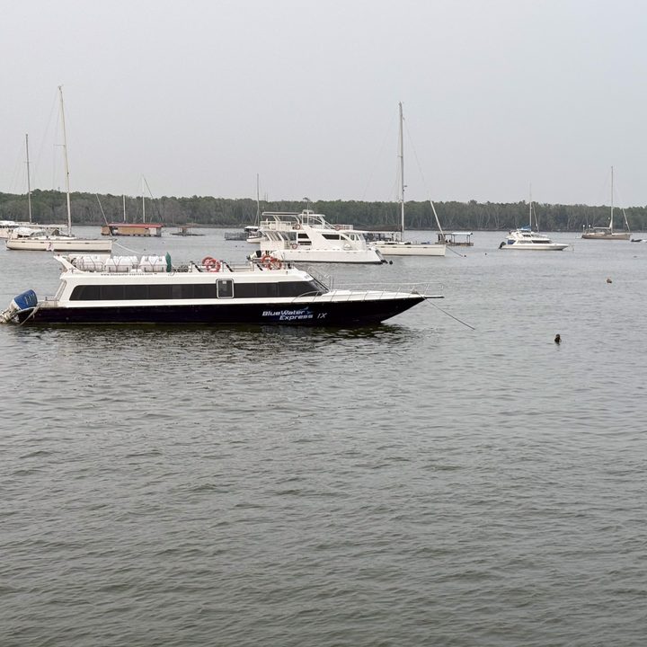 1x photo of a boat taken on the iPhone 16 Pro