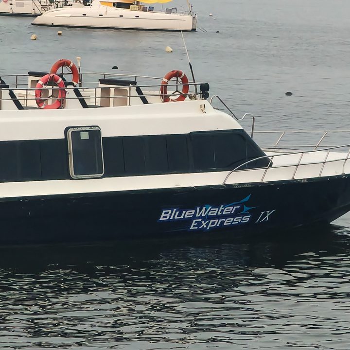 A zoom photo of a boat captured on the Find X8 Pro