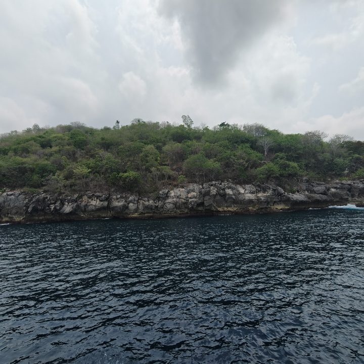 An island captured from the water on the Find X8 Pro