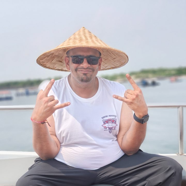 A portrait photo of the author (Nirave Gondhia) captured on the Find X8 Pro