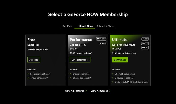 Nvidia's new GeForce Now cloud streaming plan changes.