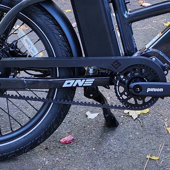 Gates carbon drive belt on the Lectric ONE.