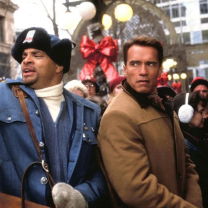 Howard Langston searches for Turbo Man in Jingle All the Way