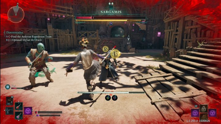 Avowed's combat in third-person