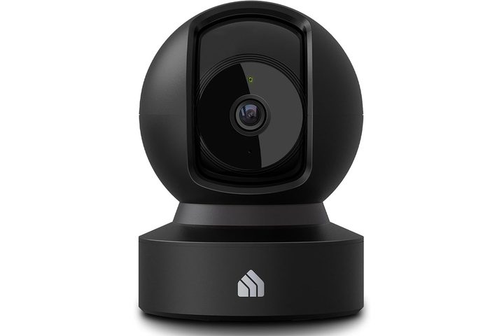 The Kasa Smart Indoor Pan-Tilt Home Security Camera on a white background.